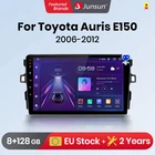 Автомагнитола Junsun V1pro с голосовым ии, 2 din, Android, для Toyota Auris E150 2006 -2012, Carplay, автомобильный мультимедийный плеер с GPS, 2din Авторадио