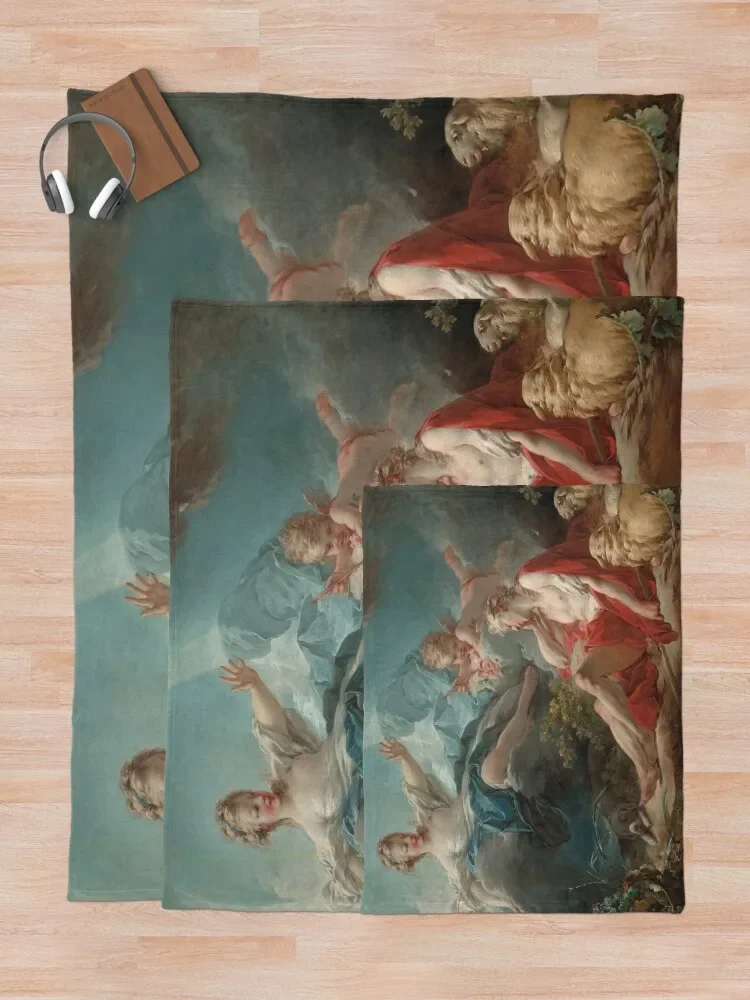 Картина маслом Дианы и Эндимиона от Жан-Хонороэ Фрагнард одеяло в стиле аниме