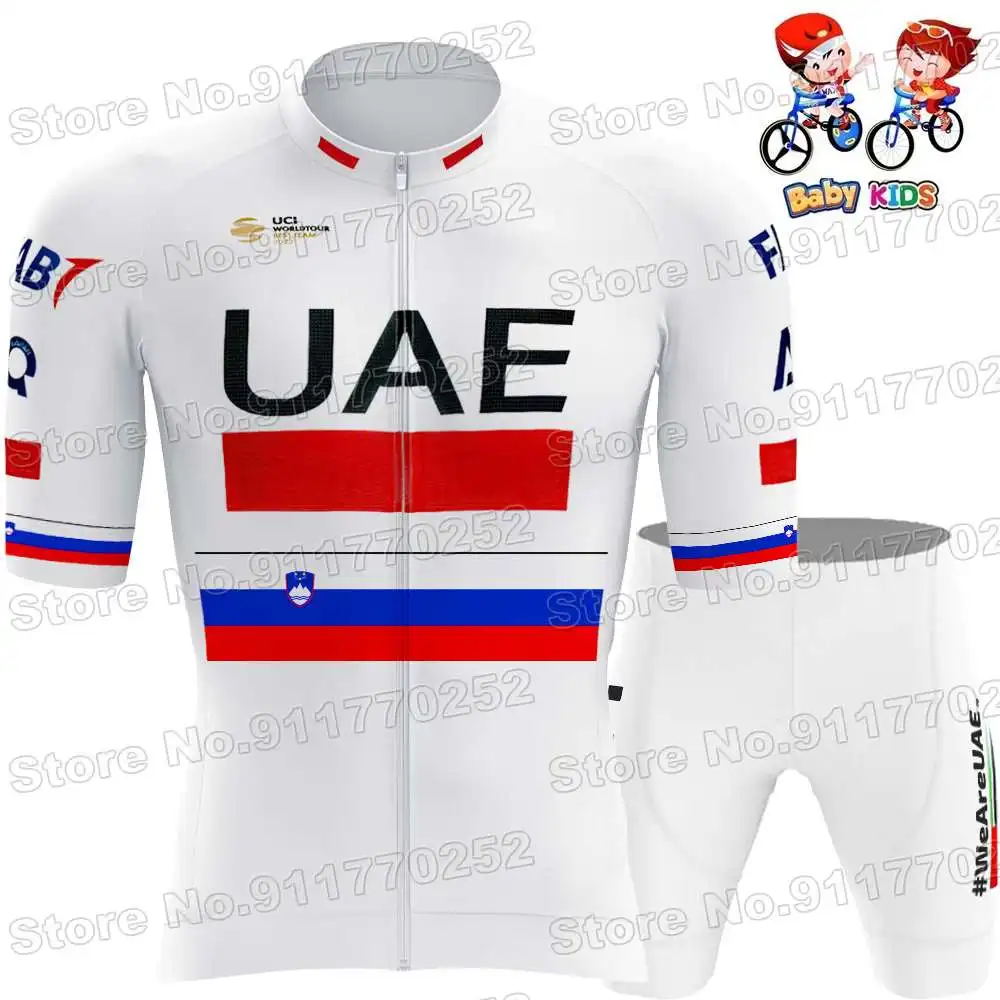 Комплект одежды для мальчиков и девочек из джерси футболки велоспорта