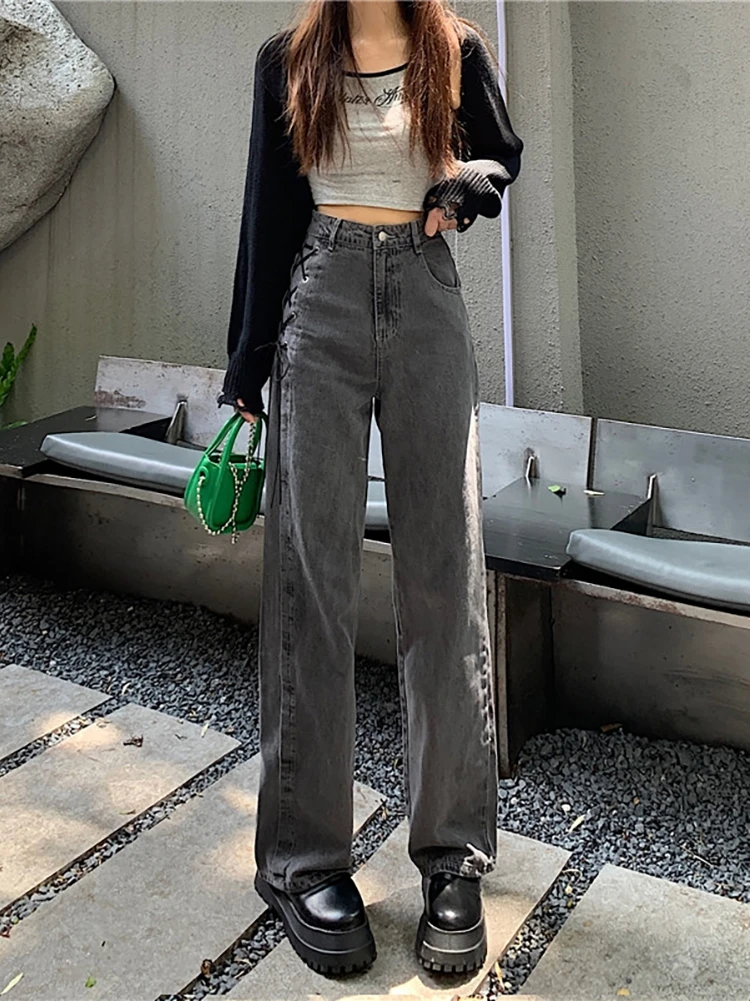 2022 Fashion High Waist Jeans Women 