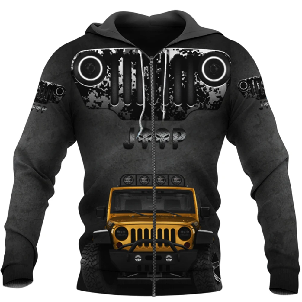 

Повседневная мужская Толстовка Jeeps Discovery, толстовка с длинными рукавами и капюшоном для езды по бездорожью, фитнеса, мужские толстовки больш...