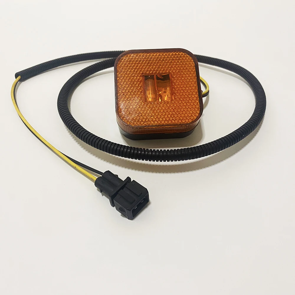 

Боковые габаритные огни для тяжелых грузовиков, лампа с разъемом, 24 В