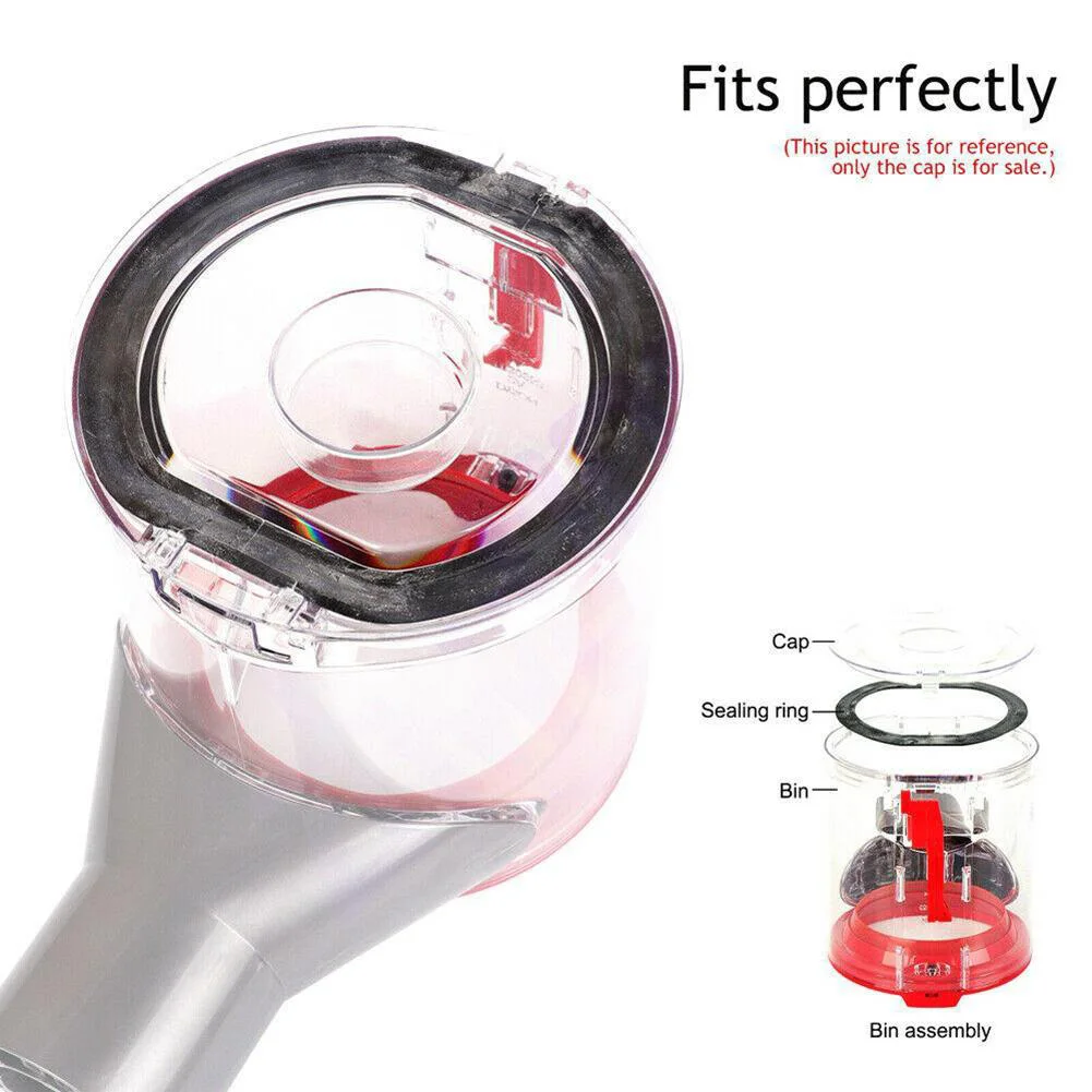 

Dust Bin Lid Cap Sealing Ring Cap Cover With Screwdriver Replacement For Dyson V7 V8 Vacuum Cleaner Replacement Parts