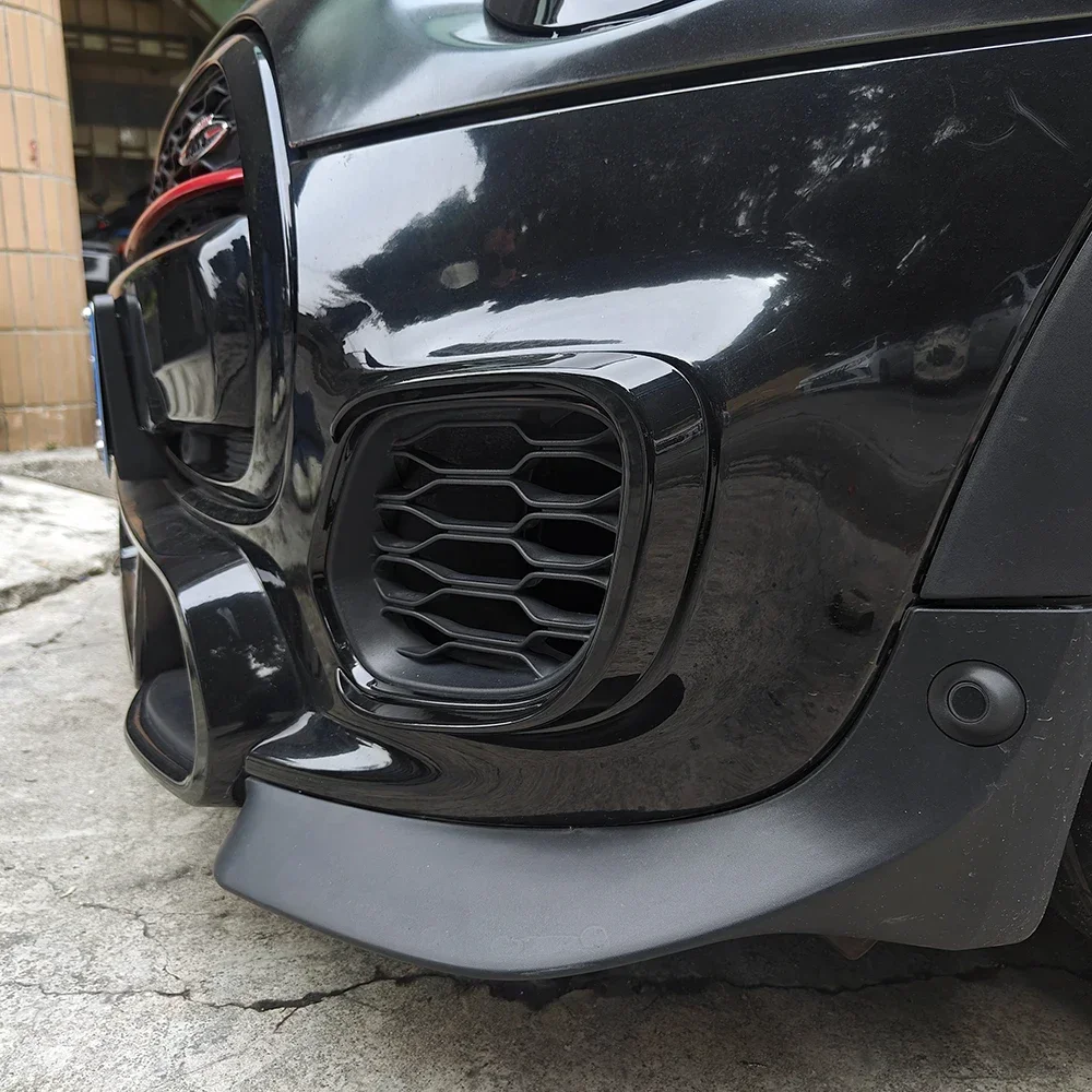 Для Mini Cooper JCW F55 F56 F57 2014-2021 2 шт. стильная наклейка на автомобильный передний бампер