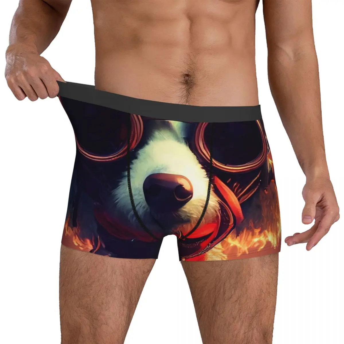 

Забавное нижнее белье с животными, пиратский пудель, 3D сумка, тренировочные шорты-боксеры, сублимационные шорты, забавные мужские трусы