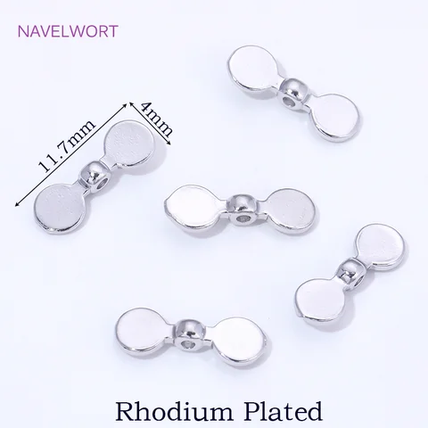 Бусины-разделители NAVELWORT позолоченные латунные