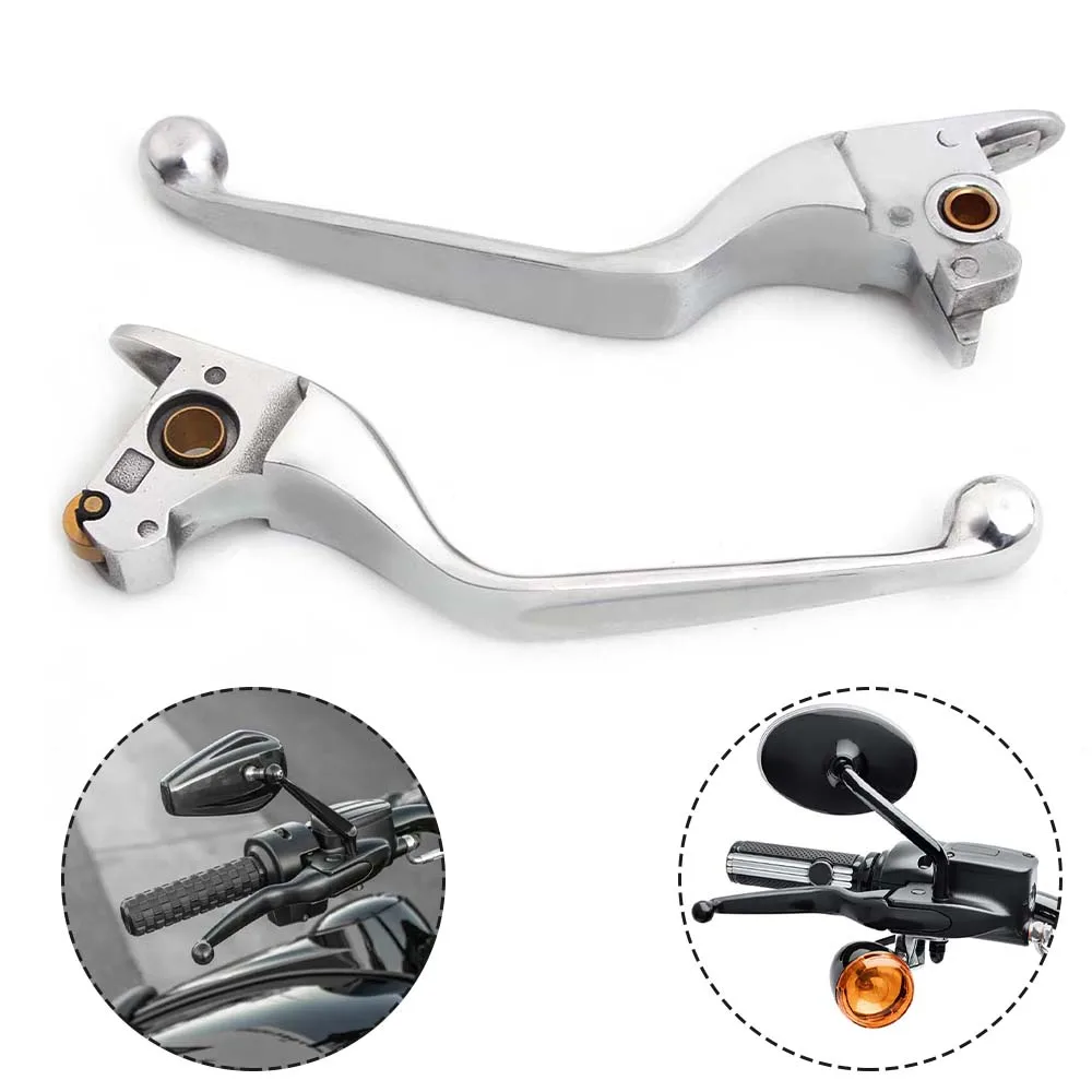 

Хромированные алюминиевые рычаги тормозной муфты для мотоцикла Harley Touring CVO Electra Glide Ultra Classic Road Glide Street Glide