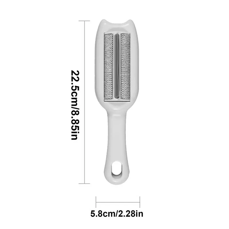 Ролик для удаления шерсти домашних животных липкий с эргономичной ручкой собак и