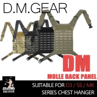 dmgear molle backplane d3 ss mk series chest hang universal lightweight camouflage comfortable and breathable thin section