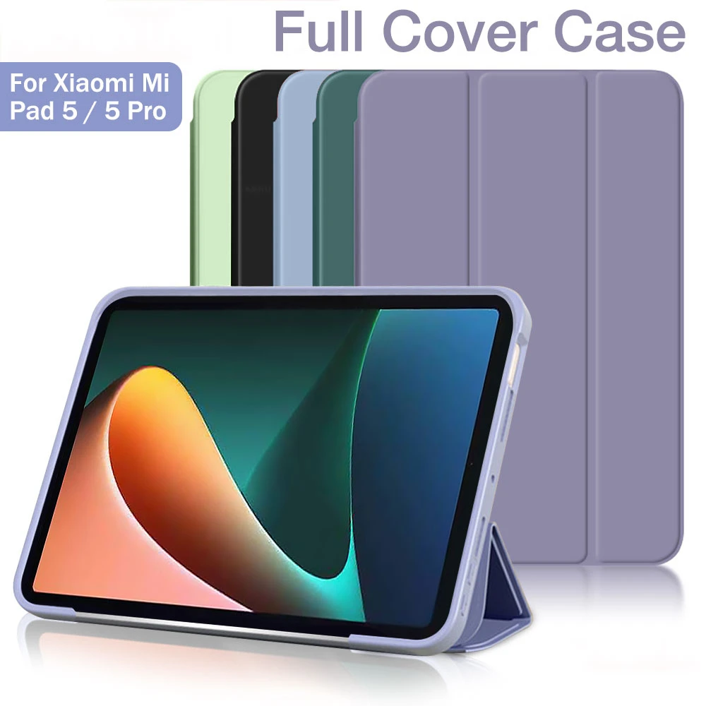 

Original Silicon Case For Xiaomi Mi Pad 5 Pro Global Tablet Android Funda For Mipad 5 Pro 2021 11 Inch Smart Cover Accessories