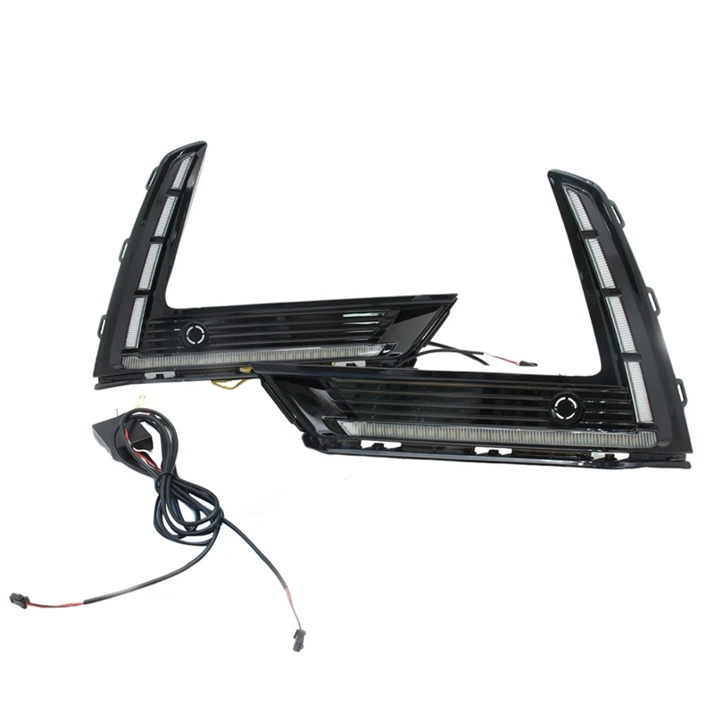 Трехцветные светодиодные дневные ходовые огни поворотники запасные аксессуары