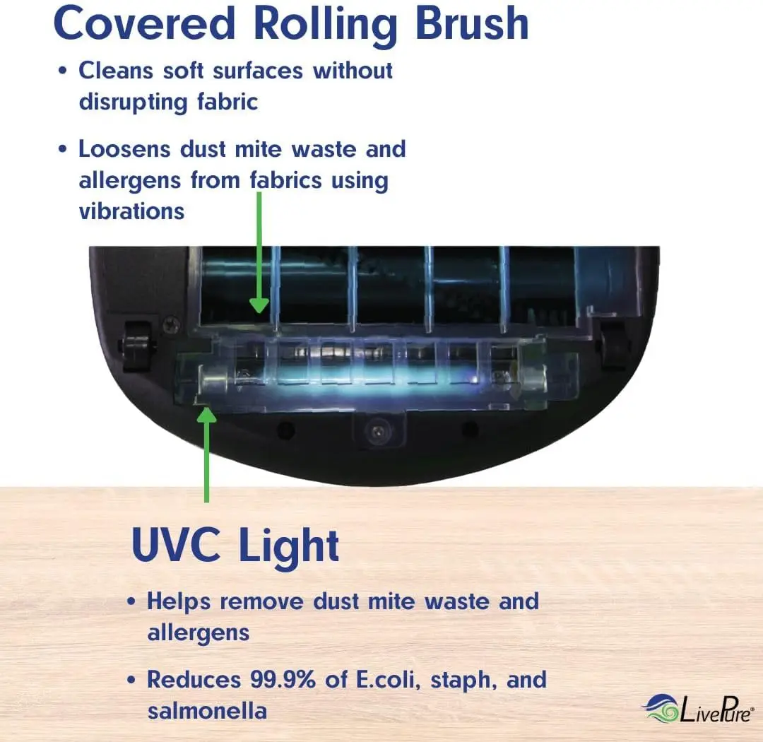 Ручной вакуумный фильтр и дезинфицирующее средство для ткани — щетка с двумя
