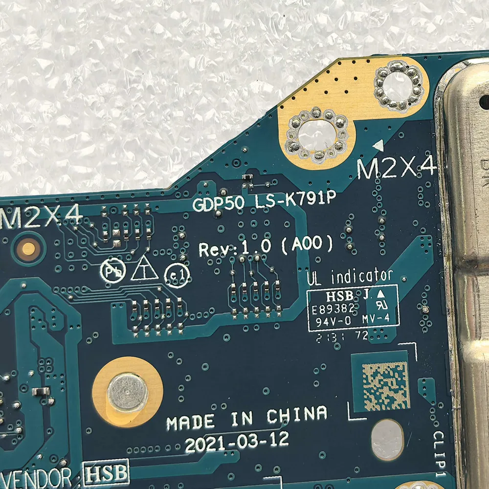 Y Store НОВЫЙ оригинальный для Dell Alienware M15 R6 USB-интерфейсная плата LS-K791P 0730VK 730VK 100%