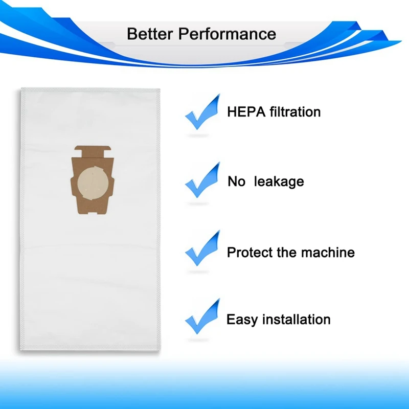 Пылесборники для пылесоса Kirby Sentria G7E/G10/G10E/G5/G6/KY10/MK2/MK3 205811 205814 10 шт.