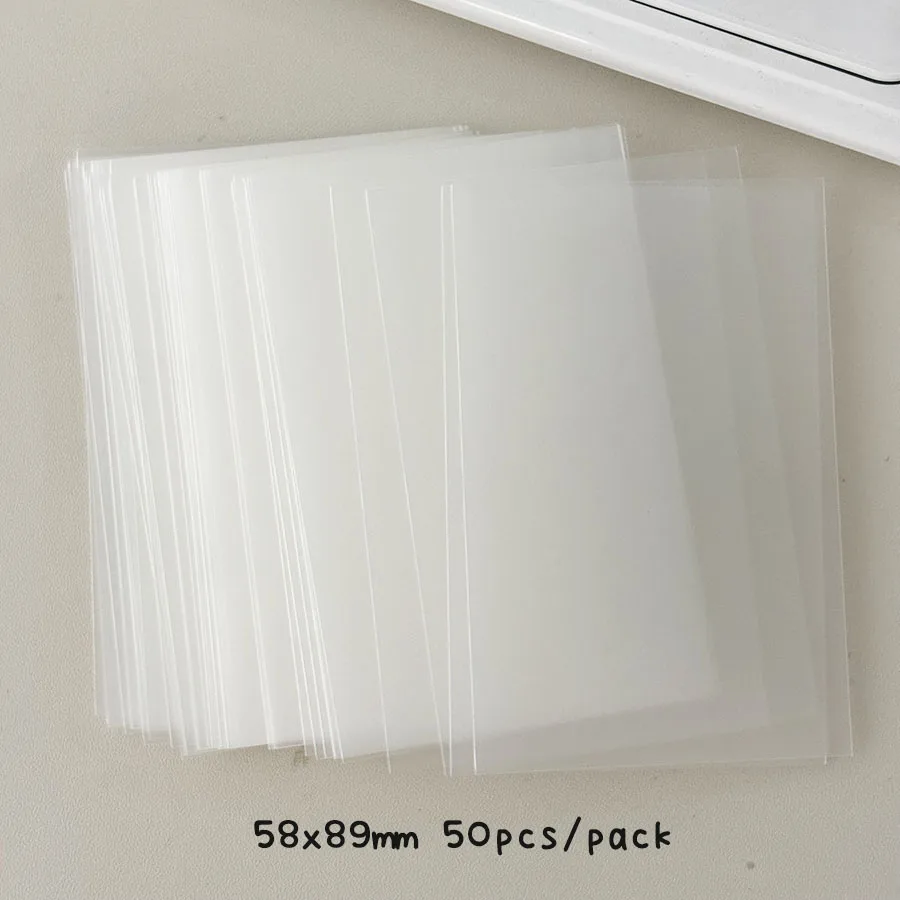 

Матовые чехлы для карточек 58x89 мм, пленки POP 65x90 мм, органайзер для открыток
