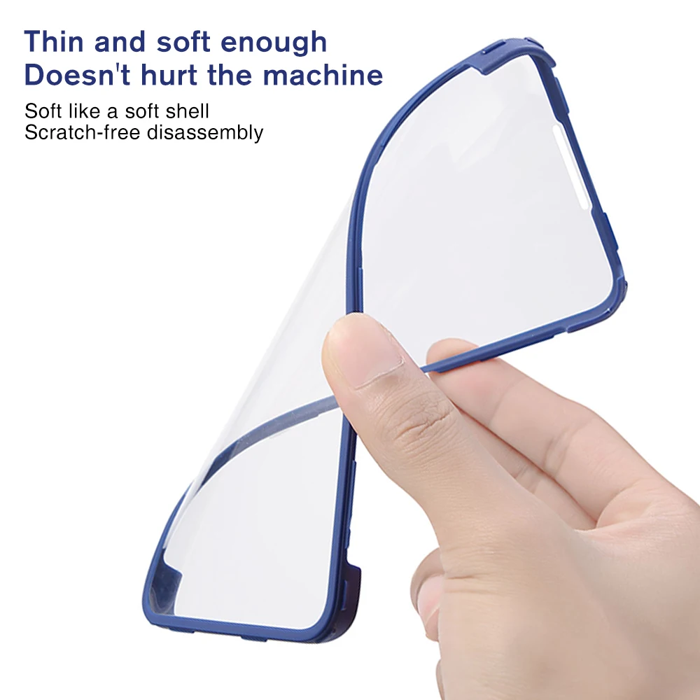 Двухсторонний защитный чехол для Samsung Galaxy A55 360 ° Samsang Samung A 55 55A SamsungA55