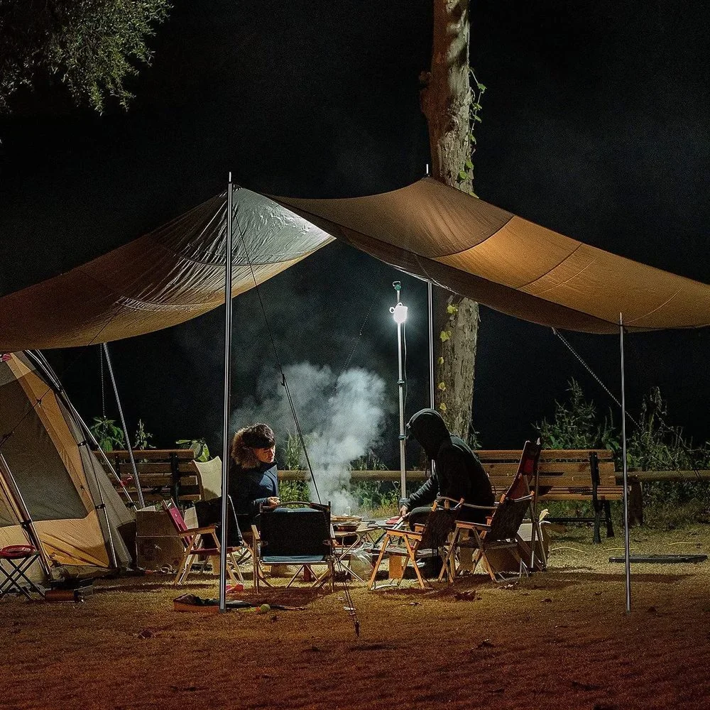 Телескопическая палка для палатки из алюминиевого сплава 2 предмета