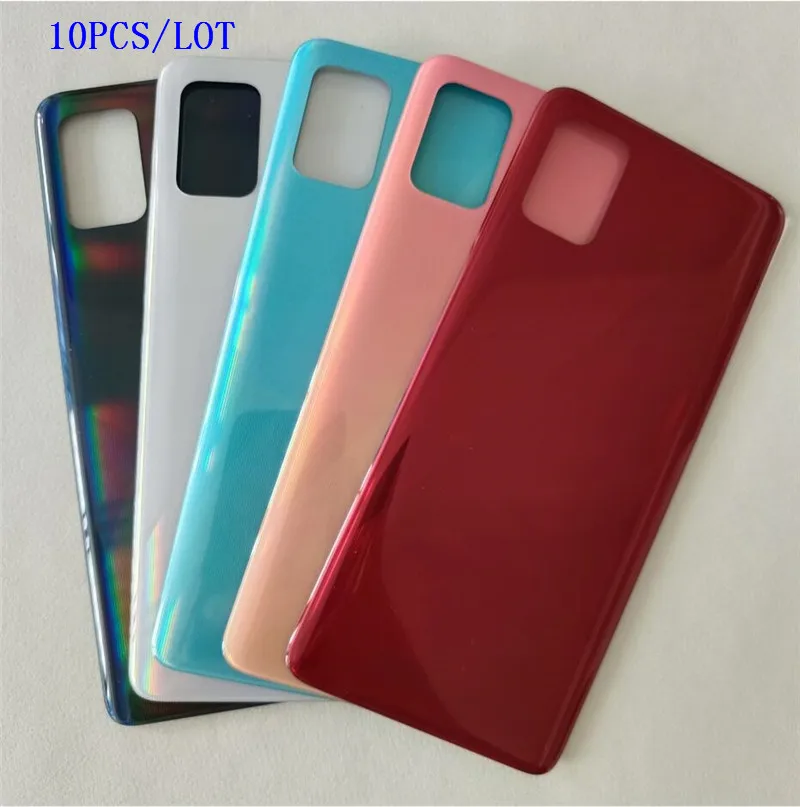 

10 шт./лот для SAMSUNG Galaxy A51 A515, задняя крышка батарейного отсека, задний корпус, Сменный Чехол для Samsung A515f, Крышка батарейного отсека