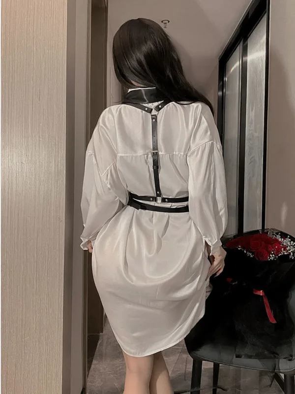 Модная экзотическая женская летняя одежда однотонная простая шифоновая