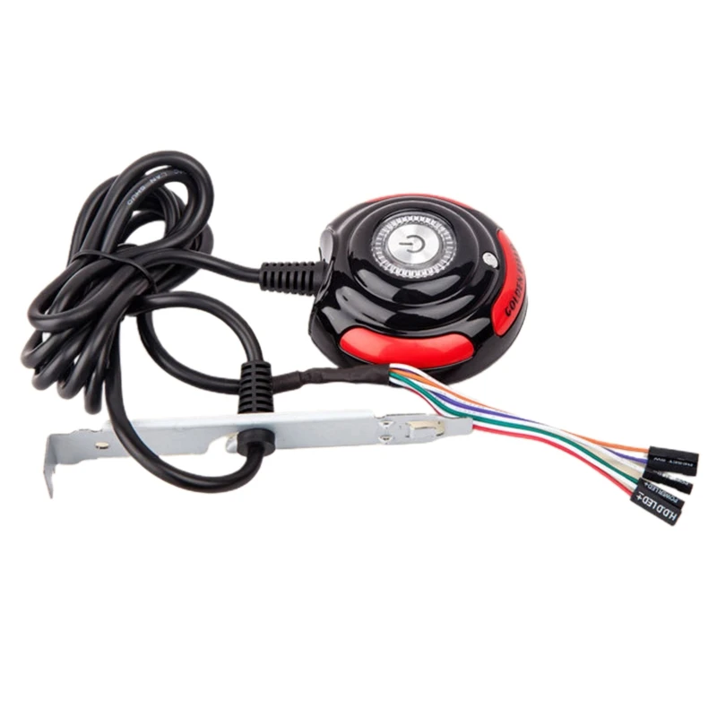 Кабель питания для ПК кнопка включения/выключения ATX компьютерный переключатель