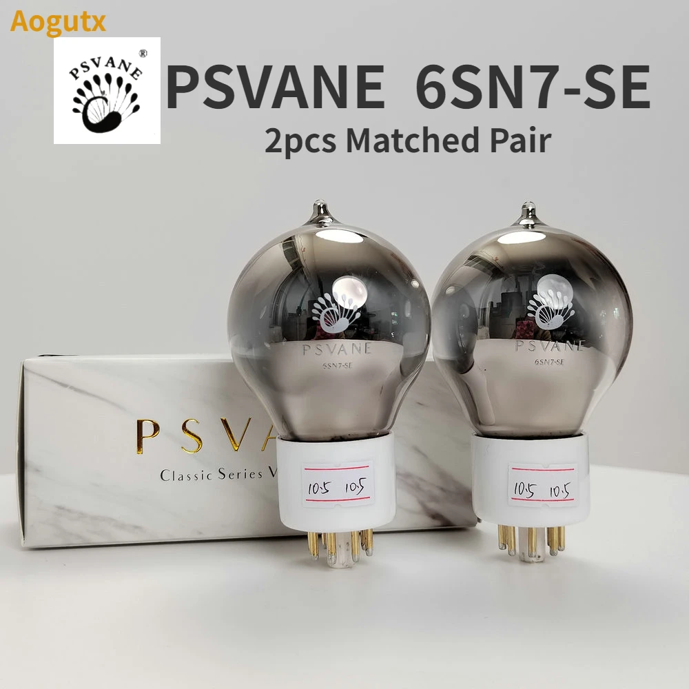 Фото Вакуумная лампа Aogutx PSVANE 6SN7-SE 6SN7SE заменяет CV181 6N8P 6SN7GT 6SN7C 6H8C HIFI аудиоклапан электронный ламповый усилитель №1