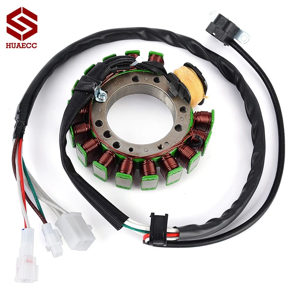 Катушка статора мотоцикла для Yamaha YFM350 YFM350X Warrior 96-01 YFM400 YFM400FW Kodiak 400 4WD 93-00 4GB-85510-00 3HN-85510-10