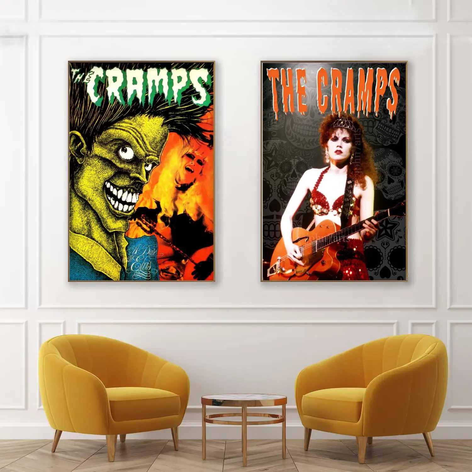 

the cramps band Decorative Painting Canvas Poster Wall Art Living Room Posters Bedroom Painting