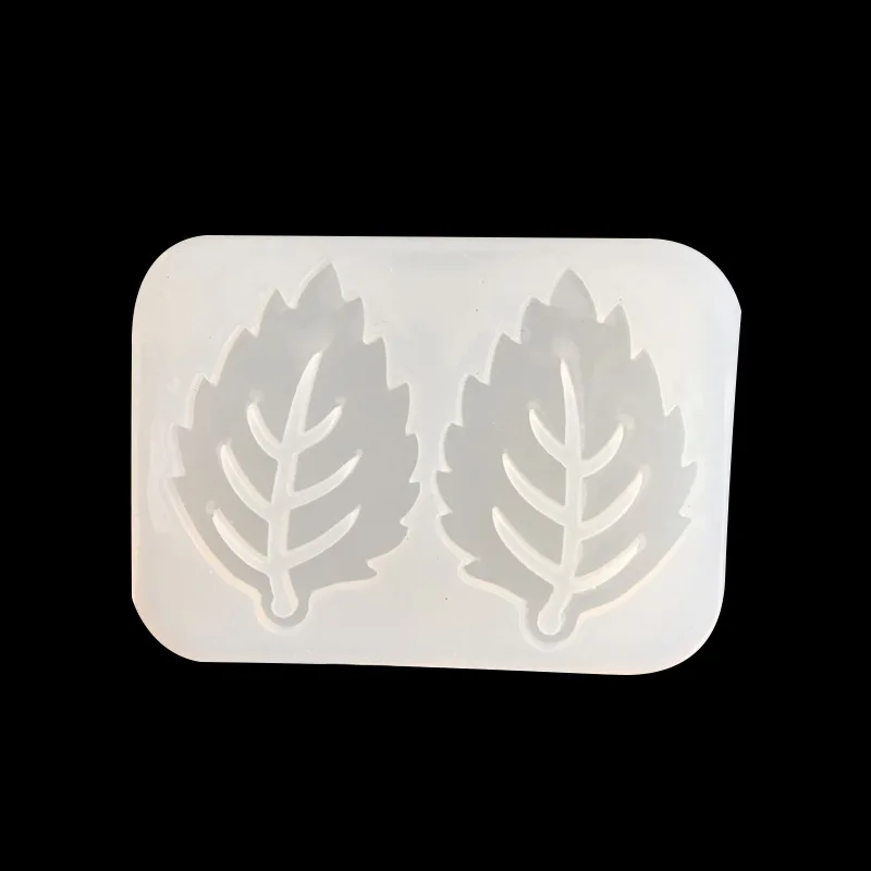 

New Full Mirror Crystal Epoxy Leaf Pendant Silicone Mold DIY Handmade Jewelry Necklace Bracelet Jewelry Pendant Accessories