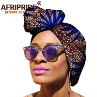 fashional african style 50cm150cm head wrap for women ankara print 100 high quality batik cotton women head wrap a18h005