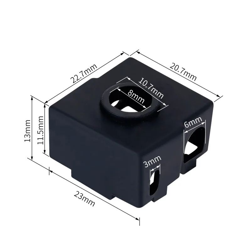 

2pcs CR6 SE Silicone Sock 3D Printers Parts for CR-6 SE Hotend Kit 3 for Creality CR6 SE CR6 CR-5 PRO MAX HEATBLOCK Cr-6 SE