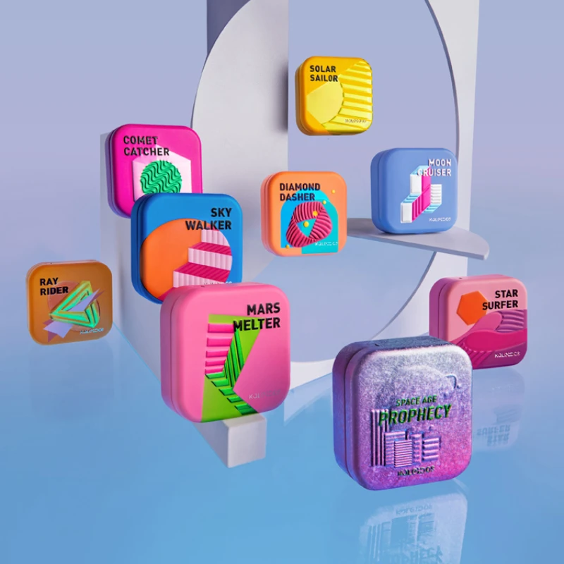 

KALEIDOS, новинка, маркер космического возраста, мощный бриллиантовый Сияющий контурный порошок, мечтательная поляризованная косметика для выделения света