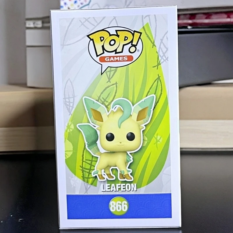 Фото Фанко Поп! Игры Pokémon: Лифеон # Оригинальная виниловая фигурка 866: коллекционная модель из игры/аниме, настольное украшение, игрушка, подарок для фанатов №4