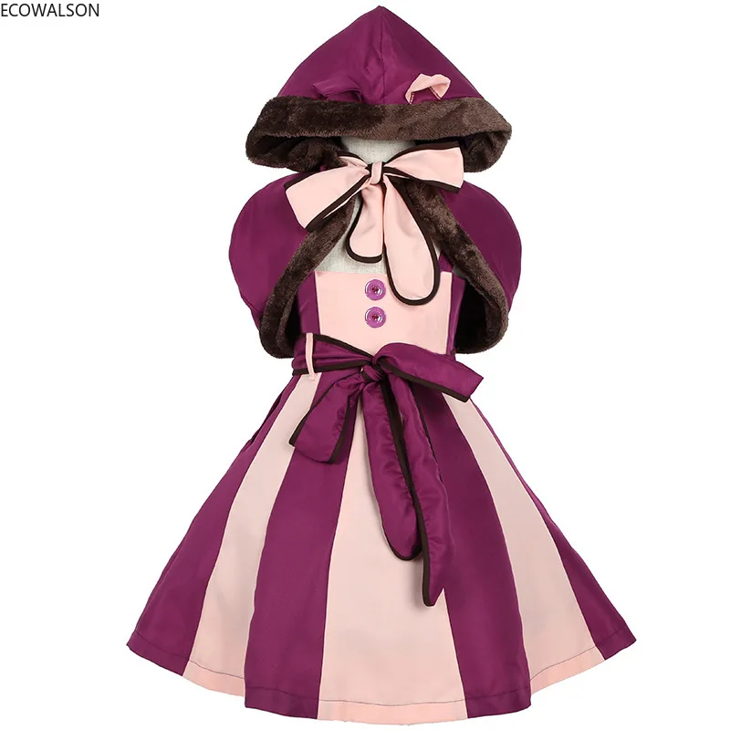 Детский популярный костюм Алисы в стране чудес маскарадный для косплея