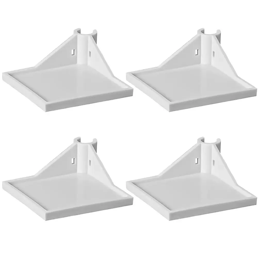 Полипропиленовая угловая полка для палатки выращивания растений стойка белая