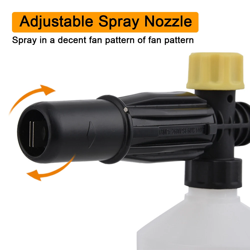 Регулируемая пена для мойки высокого давления пенораспылитель шлангов моек |