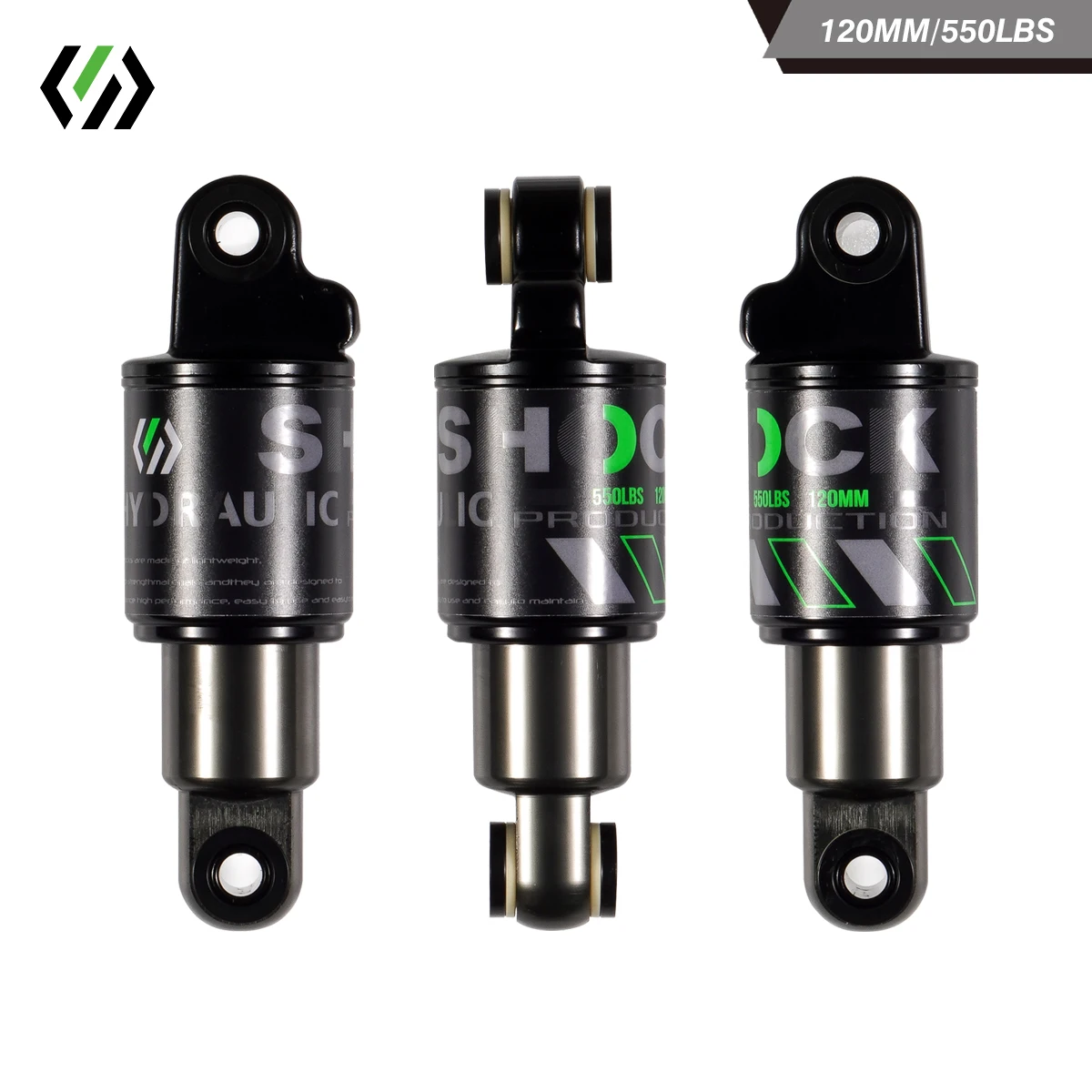 Велосипедная задняя Амортизационная подвеска CHOOEE 120 125 150 165 185 190 мм