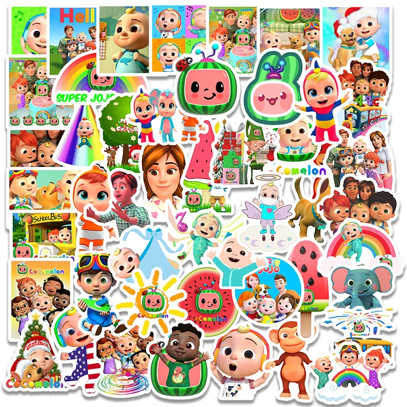 50 шт. наклейки для чемоданов скейтбордов ноутбуков холодильников