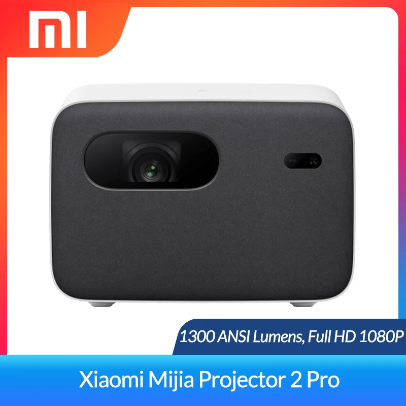 

Xiaomi Smart Projector 2 Pro Mi DLP Projector 1300 ANSI Support 4K Video TV Home Theater 1080P Full HD HDR10 Android Wifi Beamer
