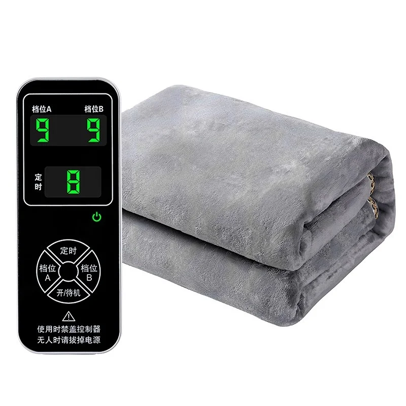 Heat Resistance Wire Electric Blanket Thicker Heater Sauna Double Electric Blanket King Size Mantas De Cama Invierno Heating