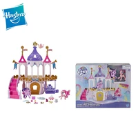 hasbro genuine anime figures my little pony sunny friendship fantasy castle girl action figures model collection gifts toys