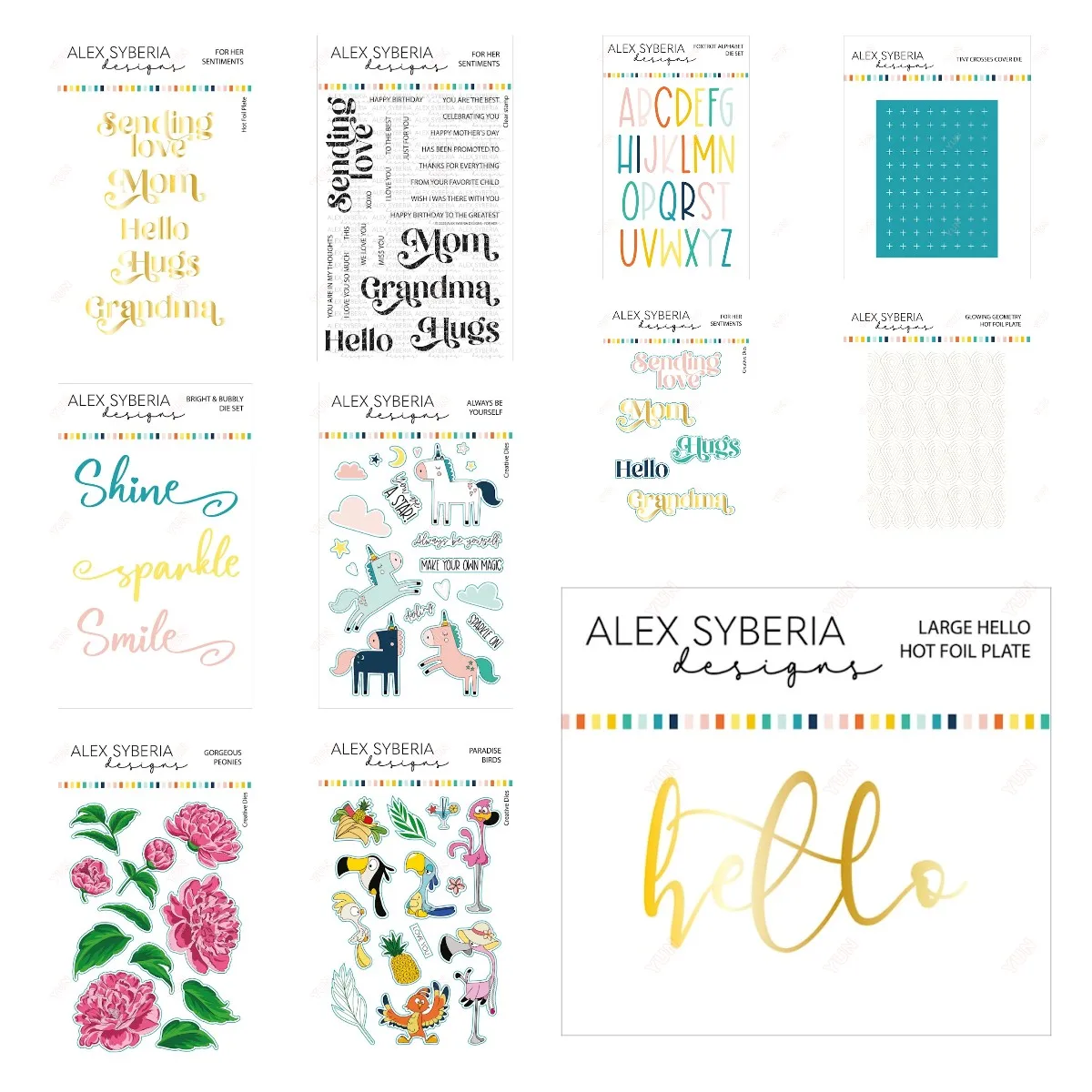 

New Mother's Day Pentagram Stamping Metal Cutting Dies for Scrapbooking Embossing Diy Paper Card Album Work