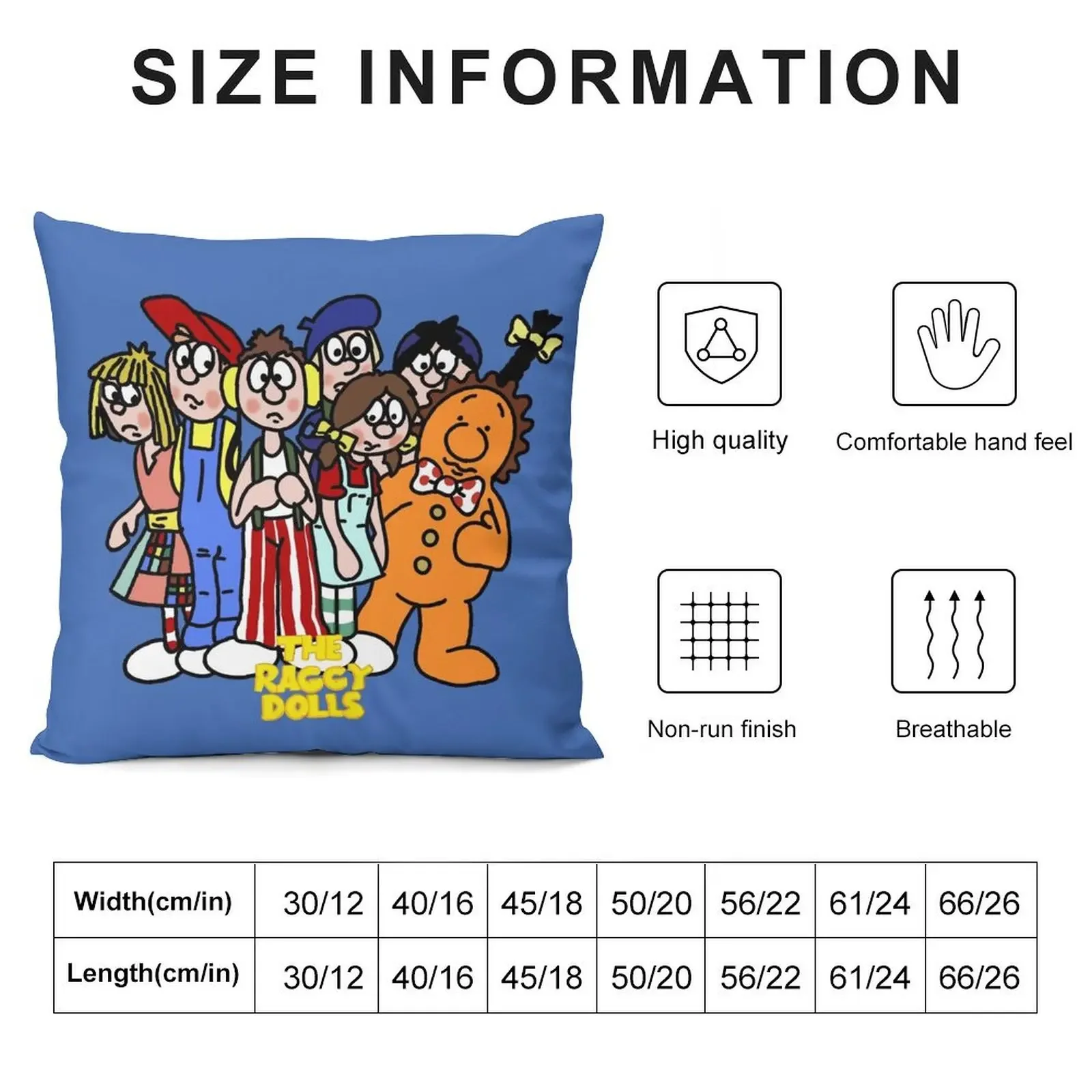 Подушка Raggy Dolls наволочки декоративная наволочка