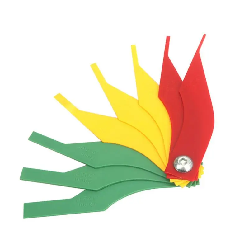 

652F Масштаб автомобильных тормозных колодок Датчик толщины Тормозной блок для защиты инструмента Feeler Detec