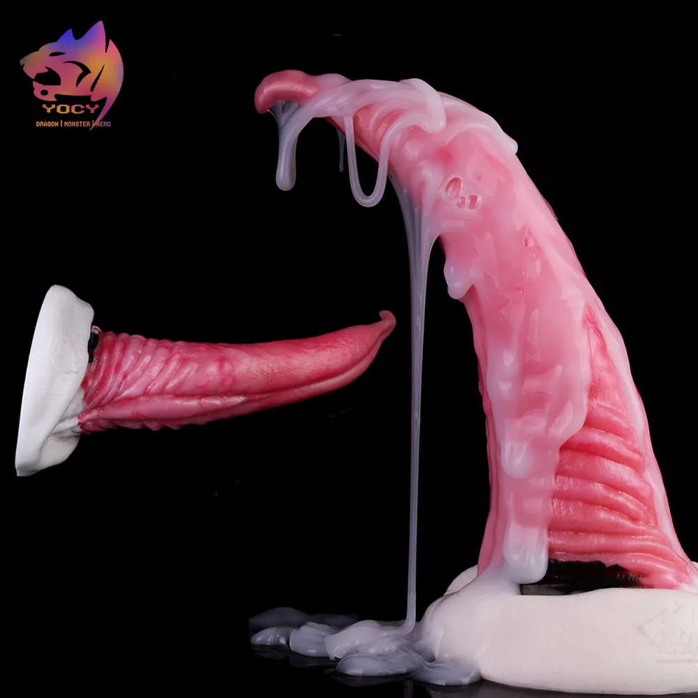 Силиконовый фаллоимитатор YOCY с присоской цвет в ассортименте