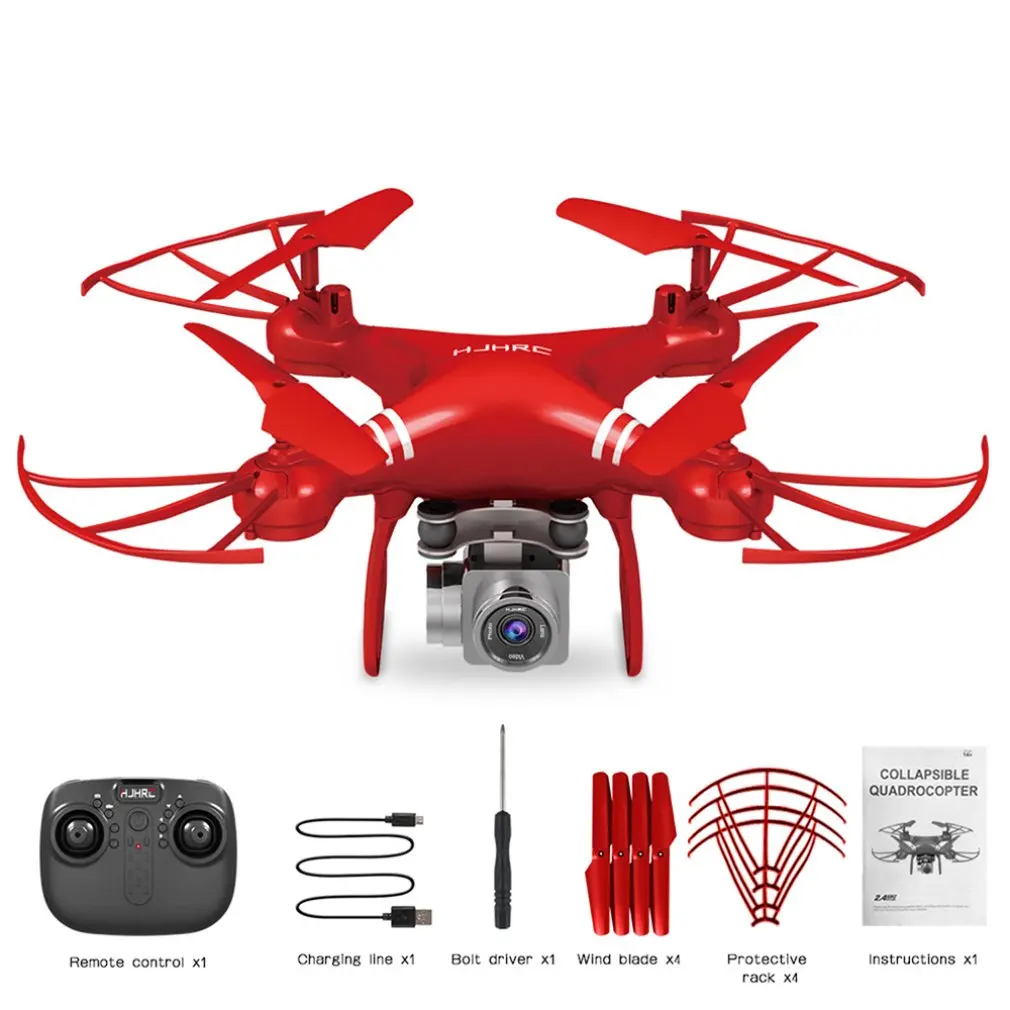 

Four-Axis Aerial Drone Hj14W Hj14Q Remote Control Aircraft Hd Aerial Photography Fpv Shock Absorption Gimbal