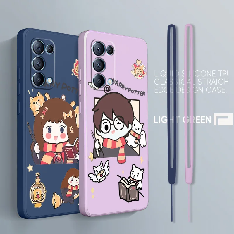 

Good looking Harrys Potterr For OPPO Find F21 X6 X5 Pro X3 Pro X2 Neo 7Z 6 5 4Z 2Z SE Lite Pro 4G 5G Liquid Rope Phone Case