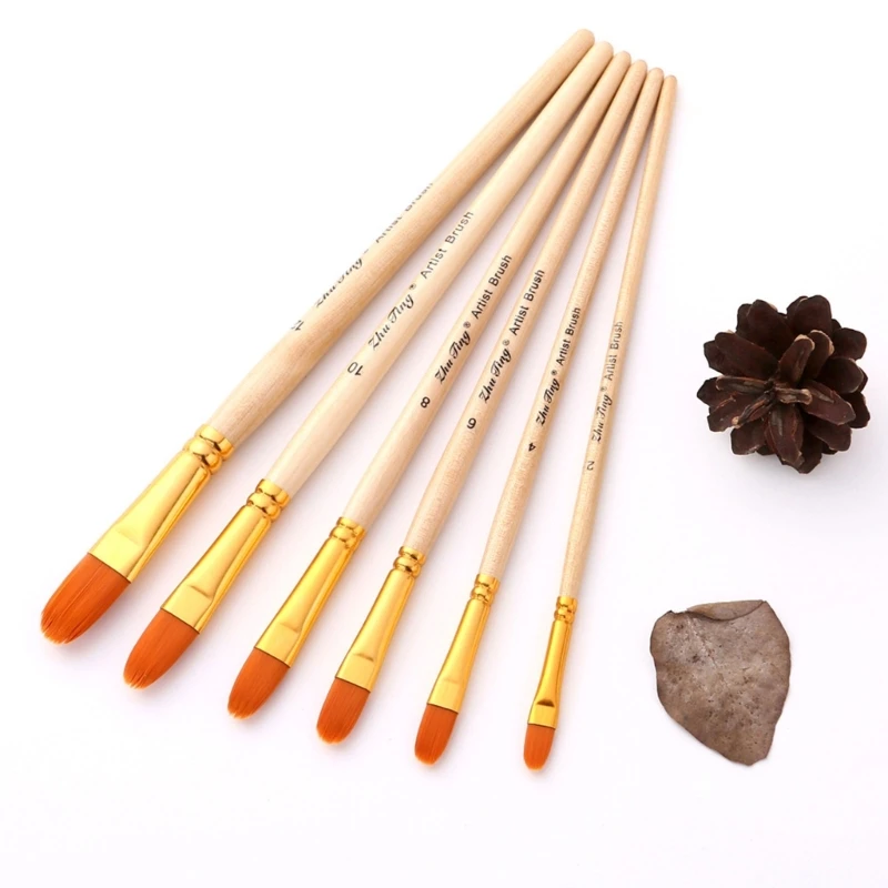 

Painting Brush Set Perfect for Watercolor, Acrylic Painting Arts Paint Brush