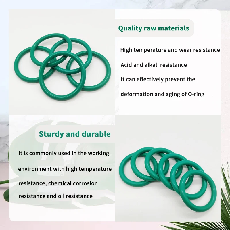 Уплотнительное кольцо фторруглеродное FKM 10 шт. уплотнение CS 1 9 мм OD5/5 5/6/6.5-170