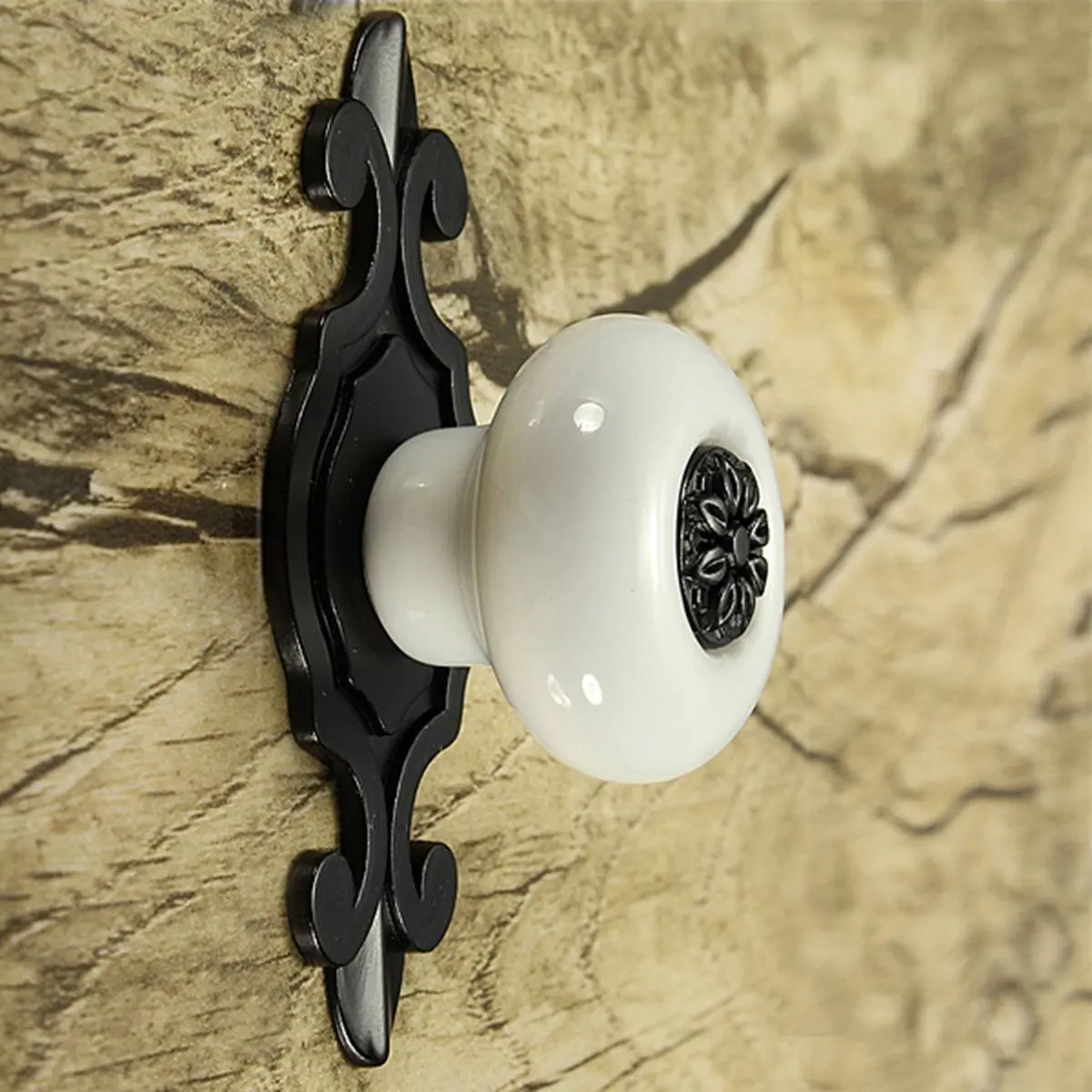 Винтажные керамические дверные ручки ручка для выдвижного ящика шкафа гардероба