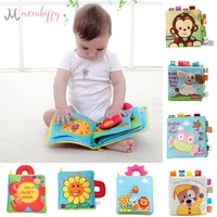 soft books infant early cognitive development my quiet bookes baby goodnight educational unfolding cloth book activity book